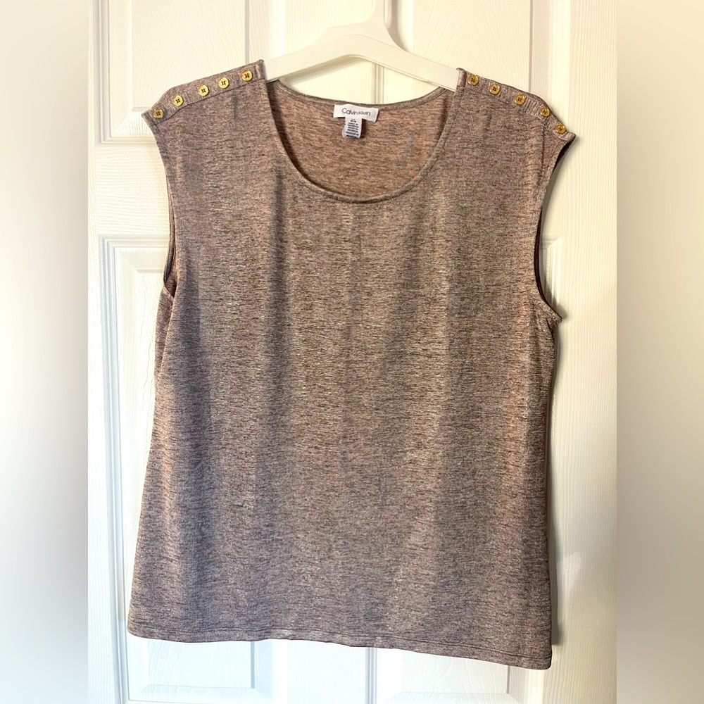 Calvin Klein tan tank